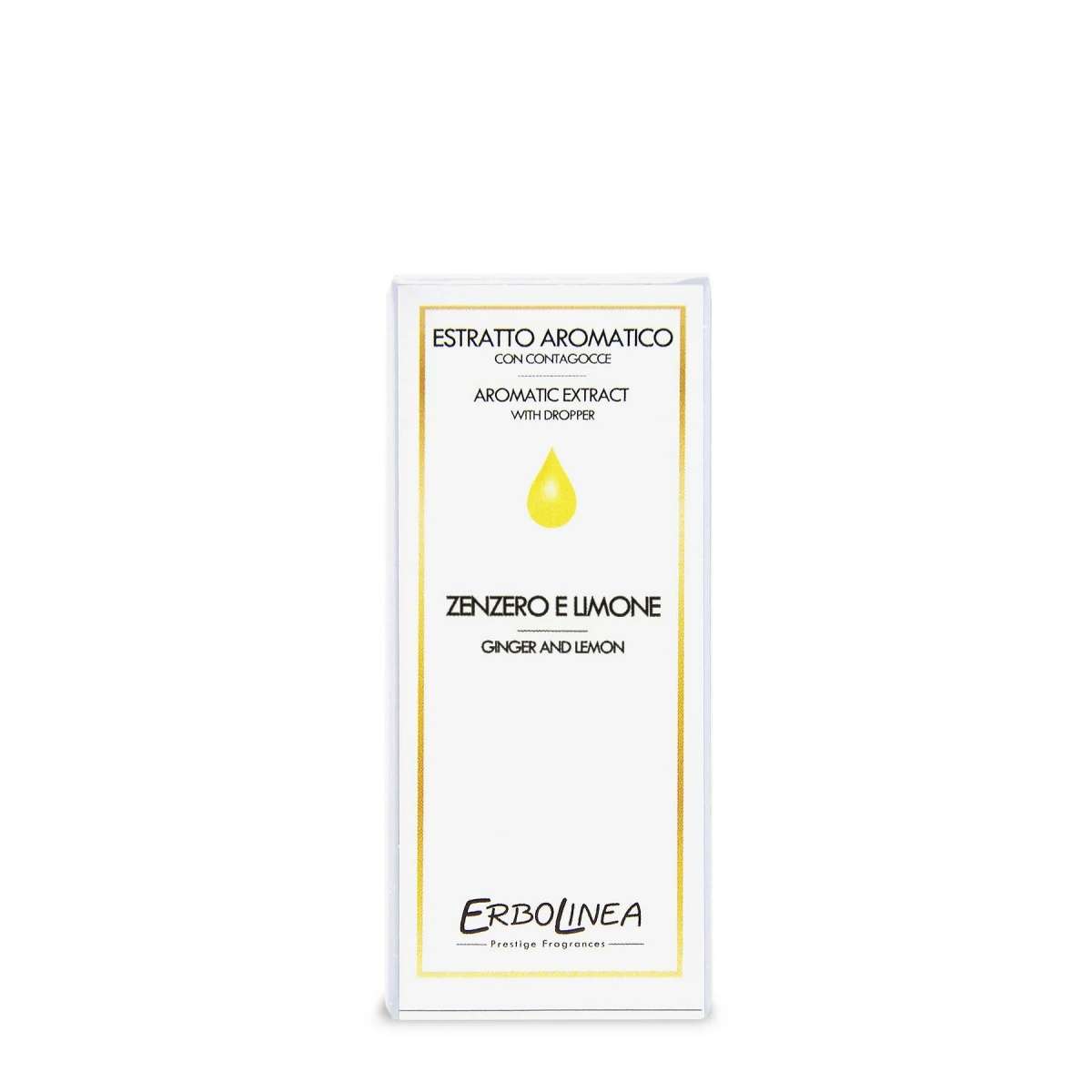 Immagine del prodotto Estratto Aromatico con Contagocce Zenzero e Limone 10 ml | Erbolinea