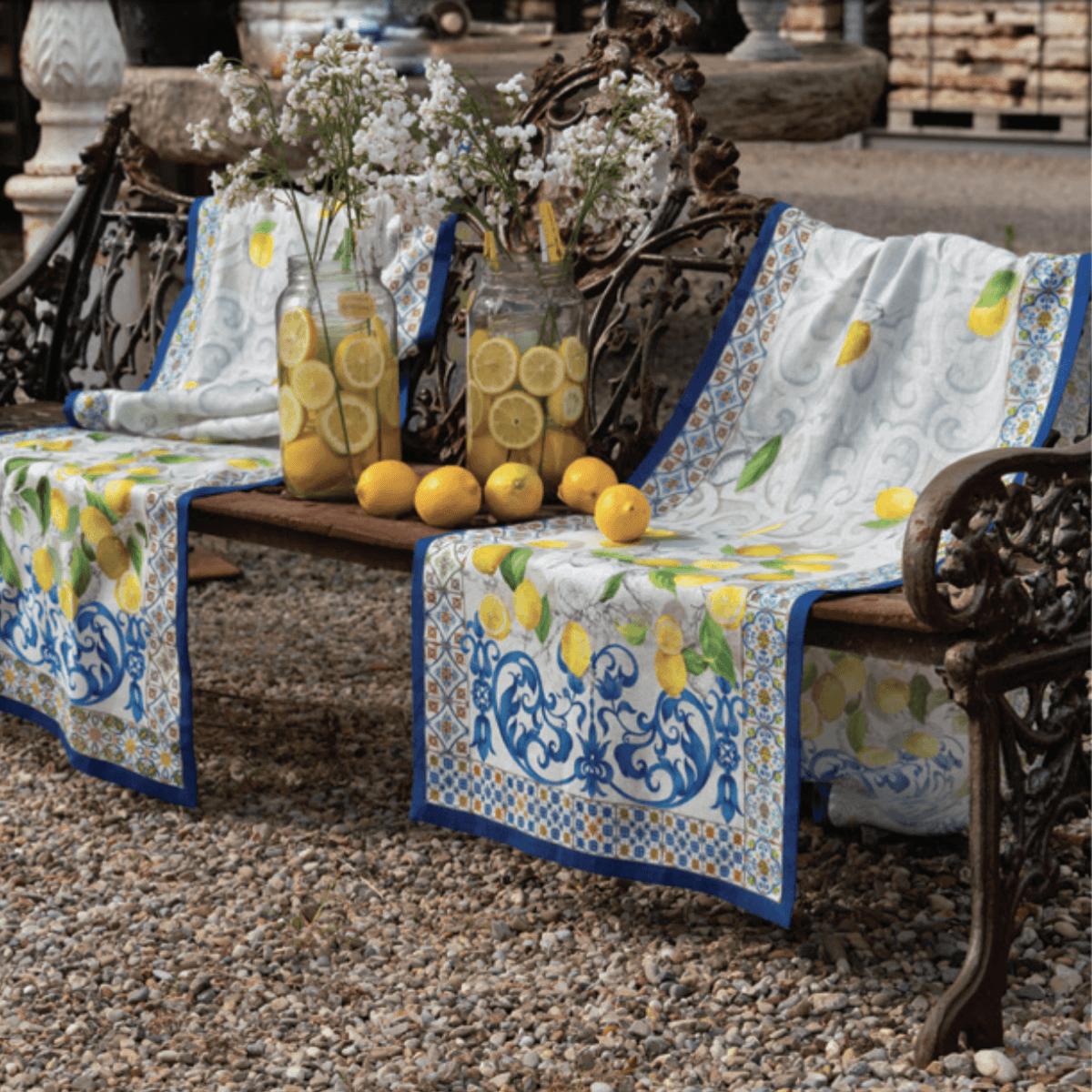 Immagine del prodotto Runner Tavolo in Lino Cetara 45x170 cm | Tessitura Toscana Telerie