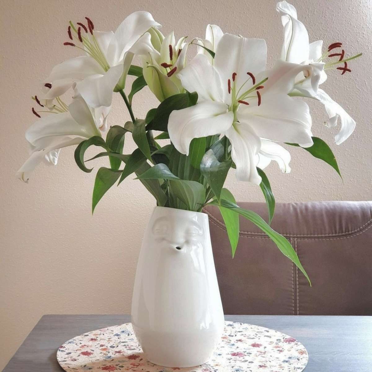 Immagine del prodotto Vaso Alto Rilassato 3D Tassen in Porcellana | TASSEN By Fiftyeight Products