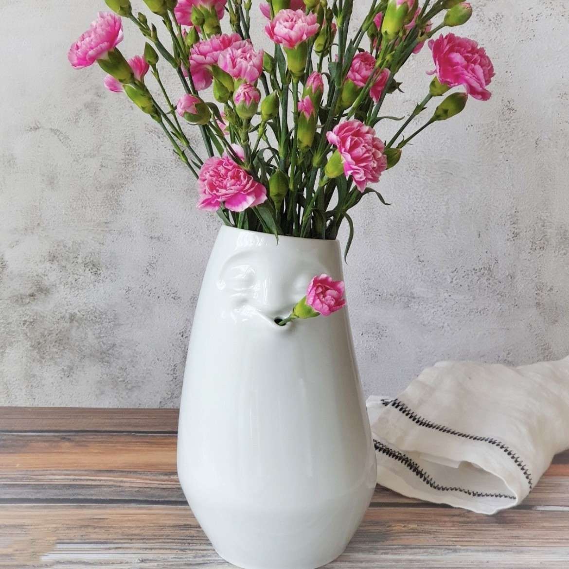 Immagine principale di Vaso Alto Rilassato 3D Tassen in Porcellana | TASSEN By Fiftyeight Products