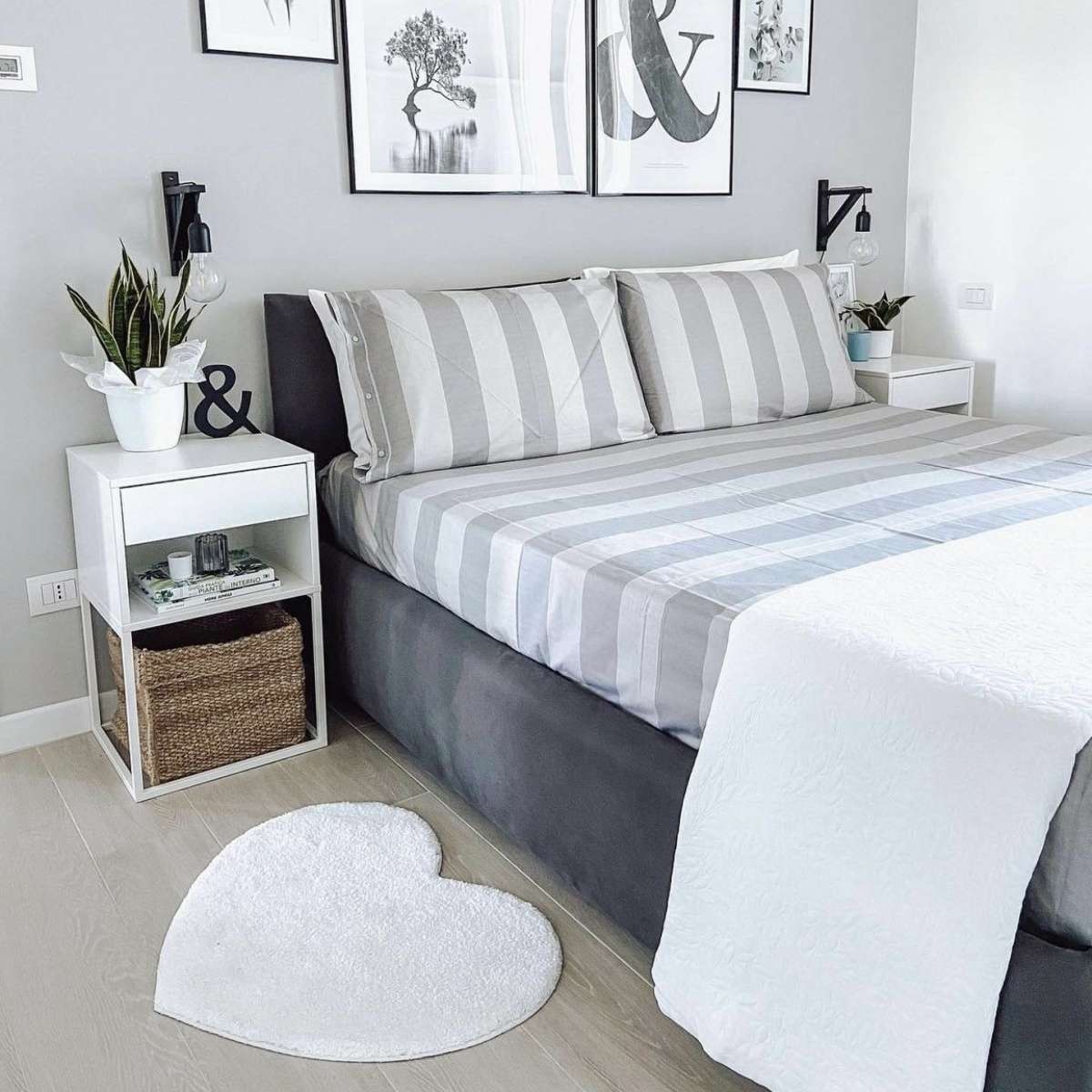 Immagine del prodotto Completo Letto Matrimoniale Righe in 100% Cotone (2 Colori) | Pietro Zanetti Home