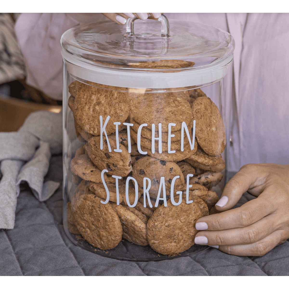 Immagine del prodotto Barattolo in vetro borosilicato Kitchen Storage 15 cm | Simple Day