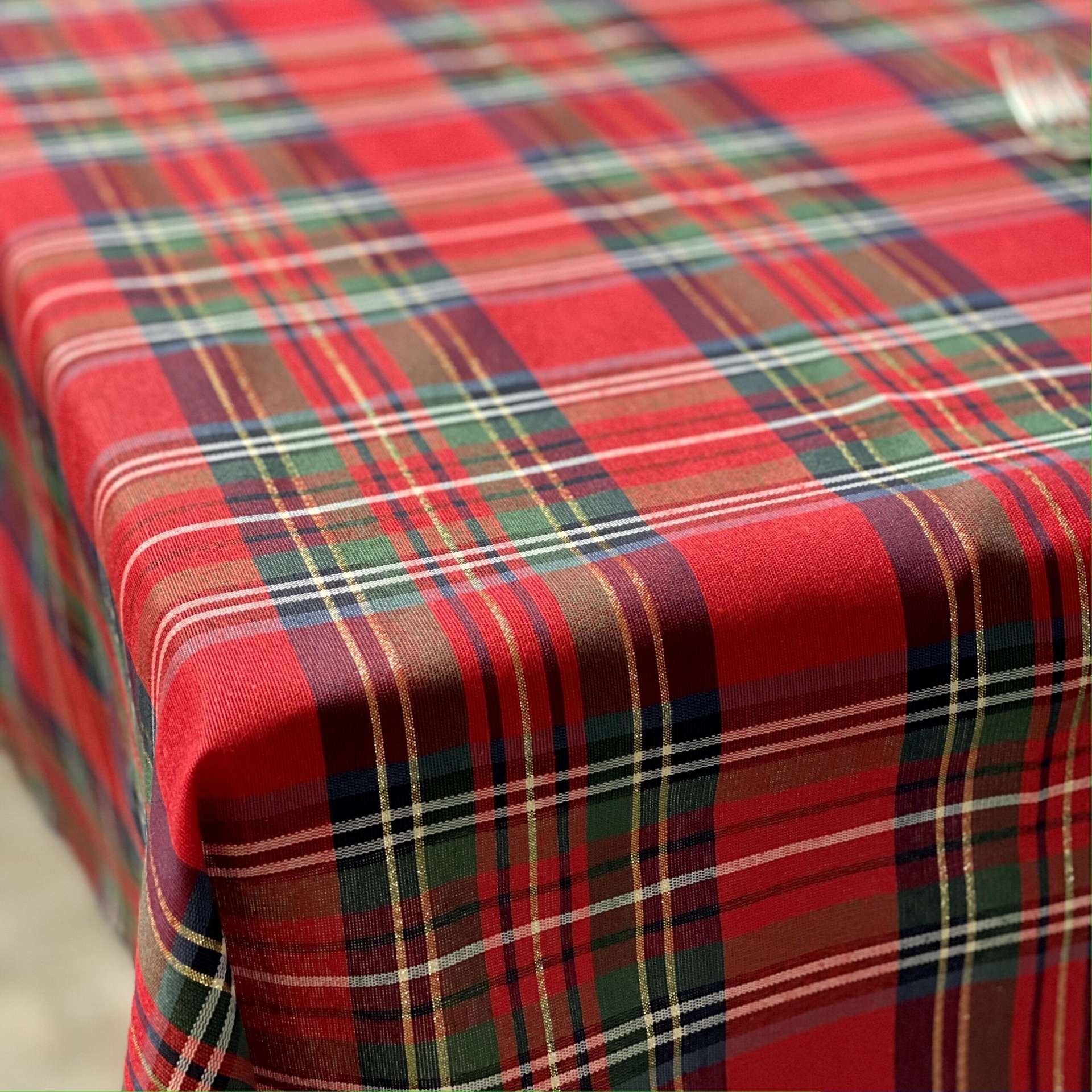 Immagine principale di Tovaglia Rettangolare Tartan Scozzese Rosso - 5 Misure | Pietro Zanetti Home