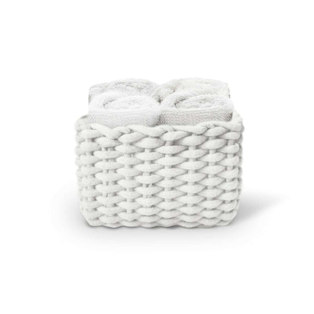 Immagine del prodotto Set 4 Lavette Classic con Cestino 3030 Daunex -4 Colori | Daunex