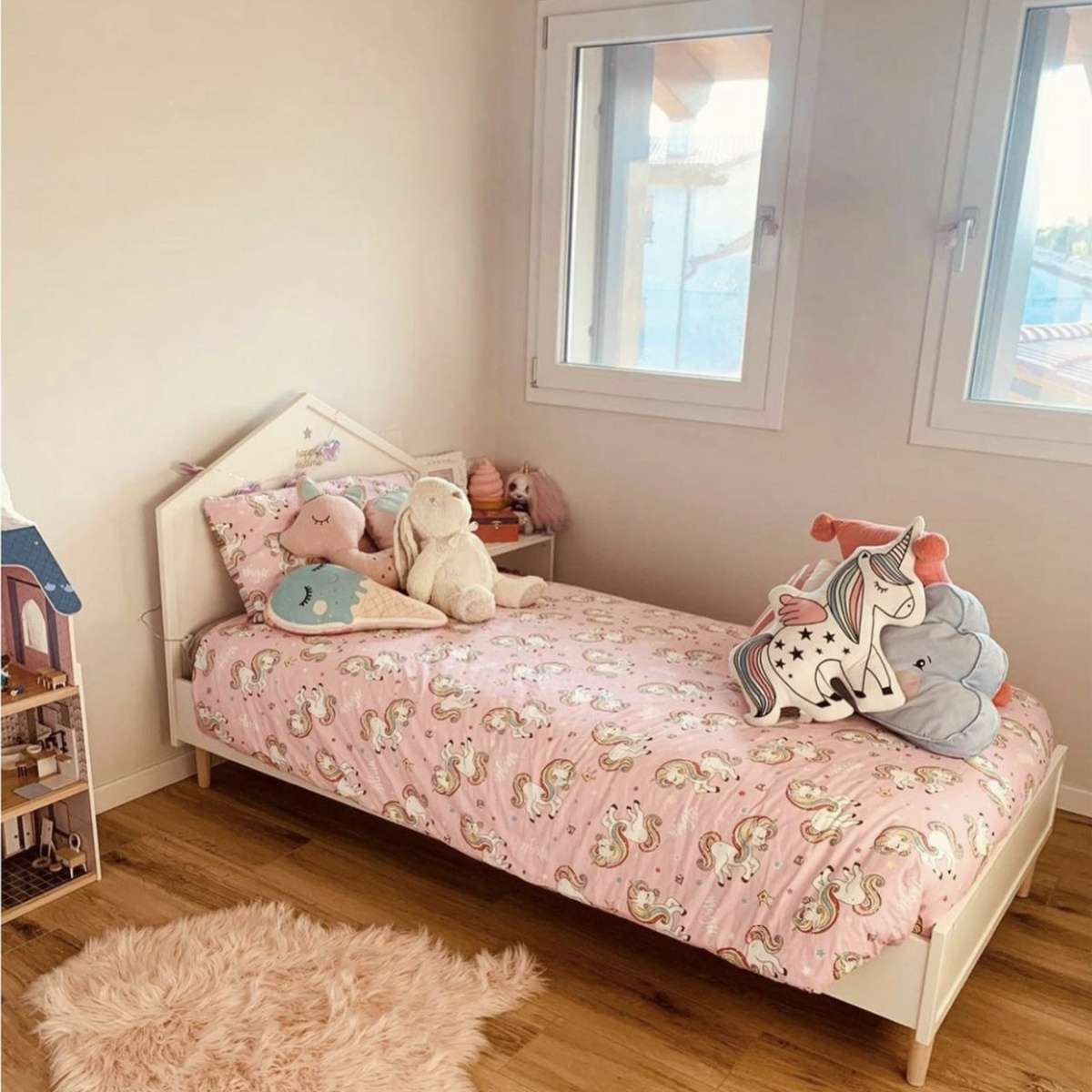 Immagine del prodotto Completo Letto Matrimoniale Unicorni in 100% Cotone | Pietro Zanetti Home