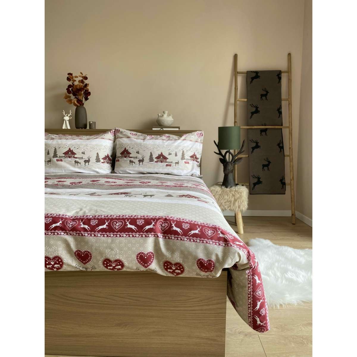 Immagine del prodotto Completo Letto Matrimoniale Valbadia in 100% Cotone | Pietro Zanetti Home