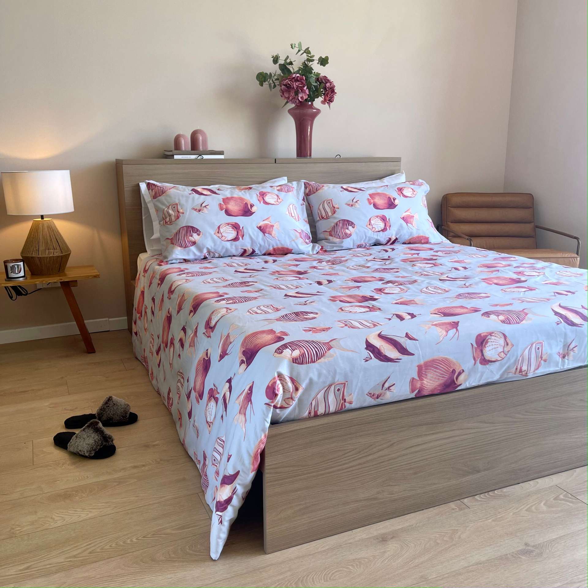 Immagine principale di Parure Copripiumino Singolo Seul in Cotone (2 Colori) | Pietro Zanetti Home