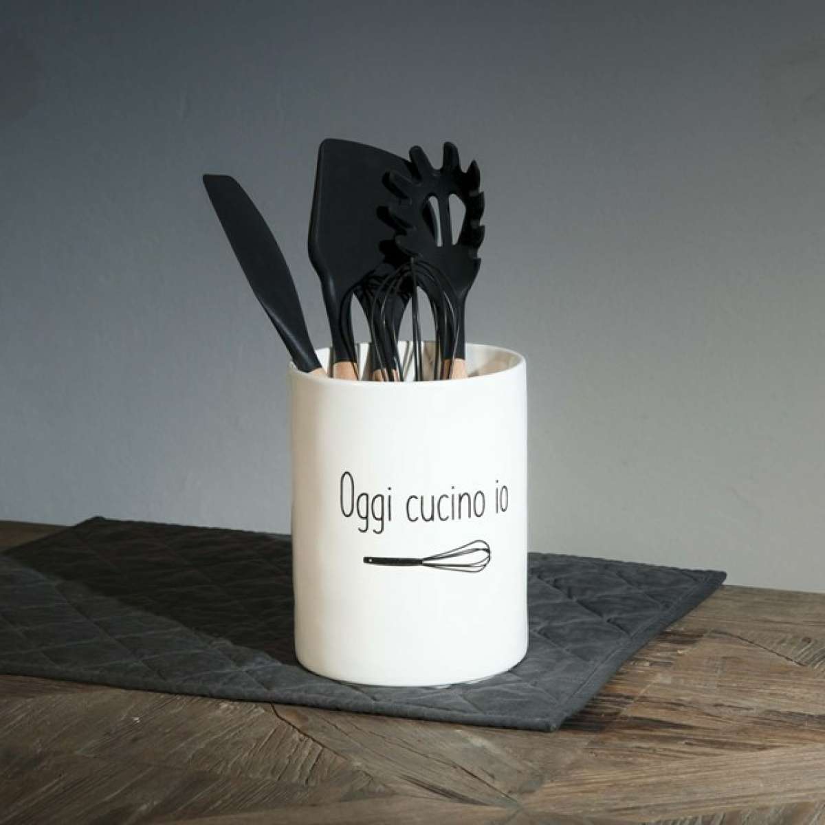 Immagine del prodotto Portamestoli in Ceramica Oggi Cucino Io | Simple Day
