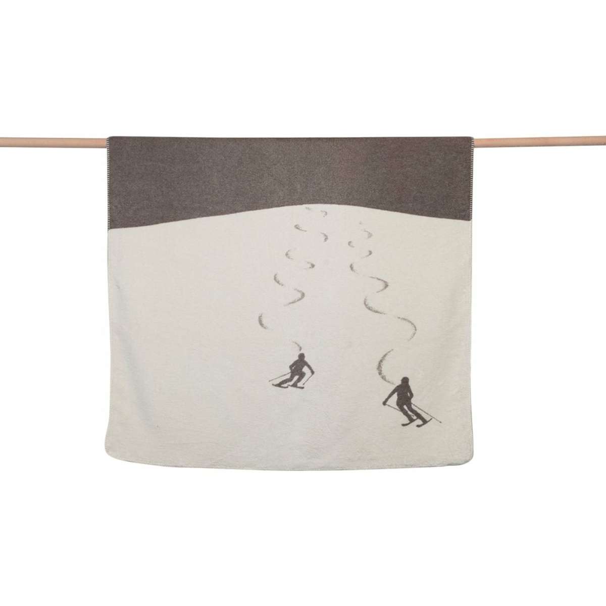 Immagine del prodotto Coperta Singola invernale in Cotone Sciatore 150x200 cm - 2 Colori | David Fussenegger