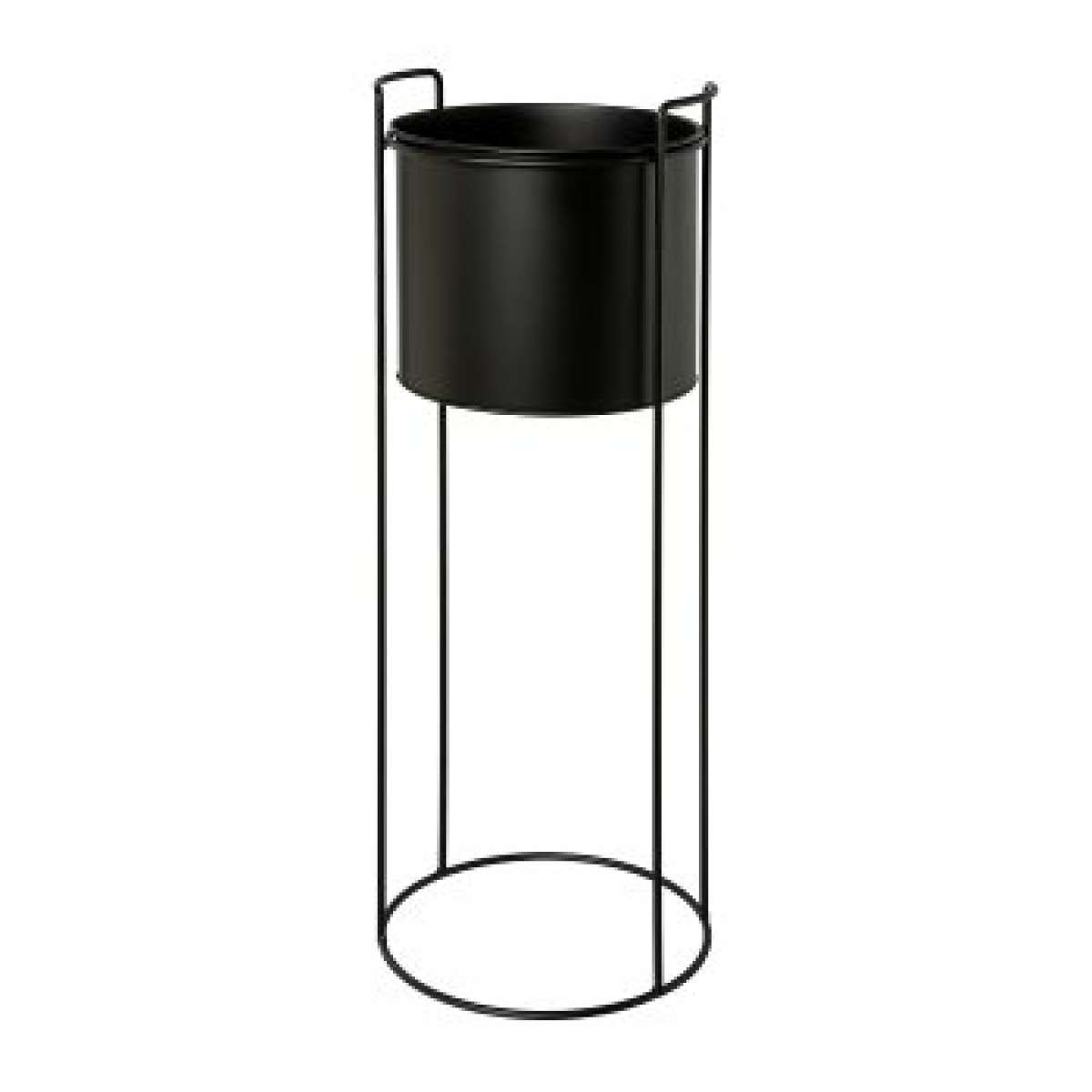 Immagine del prodotto Vaso in Metallo TRELLEBORG Nero - 3 Misure | Gasper since 1965