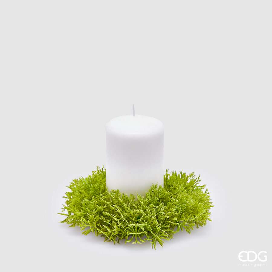 Immagine principale di Corona di Muschio Artificiale Decorativa - 2 Misure | EDG Enzo De Gasperi