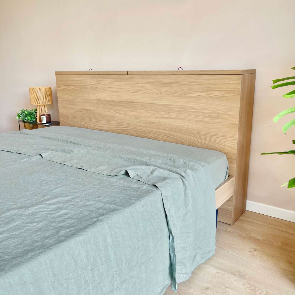 Immagine del prodotto Lenzuola Sopra Matrimoniale Loft 49 in Lino No Stiro - 4 Colori | Cogal