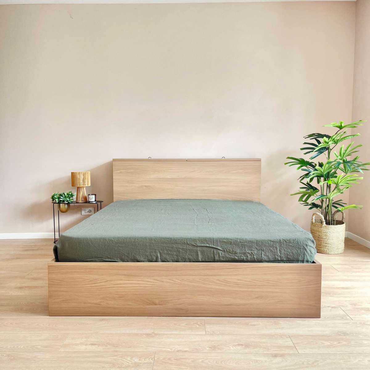 Immagine del prodotto Lenzuola Sotto con Angoli Matrimoniale Loft 49 in Lino No Stiro - 4 Colori | Cogal