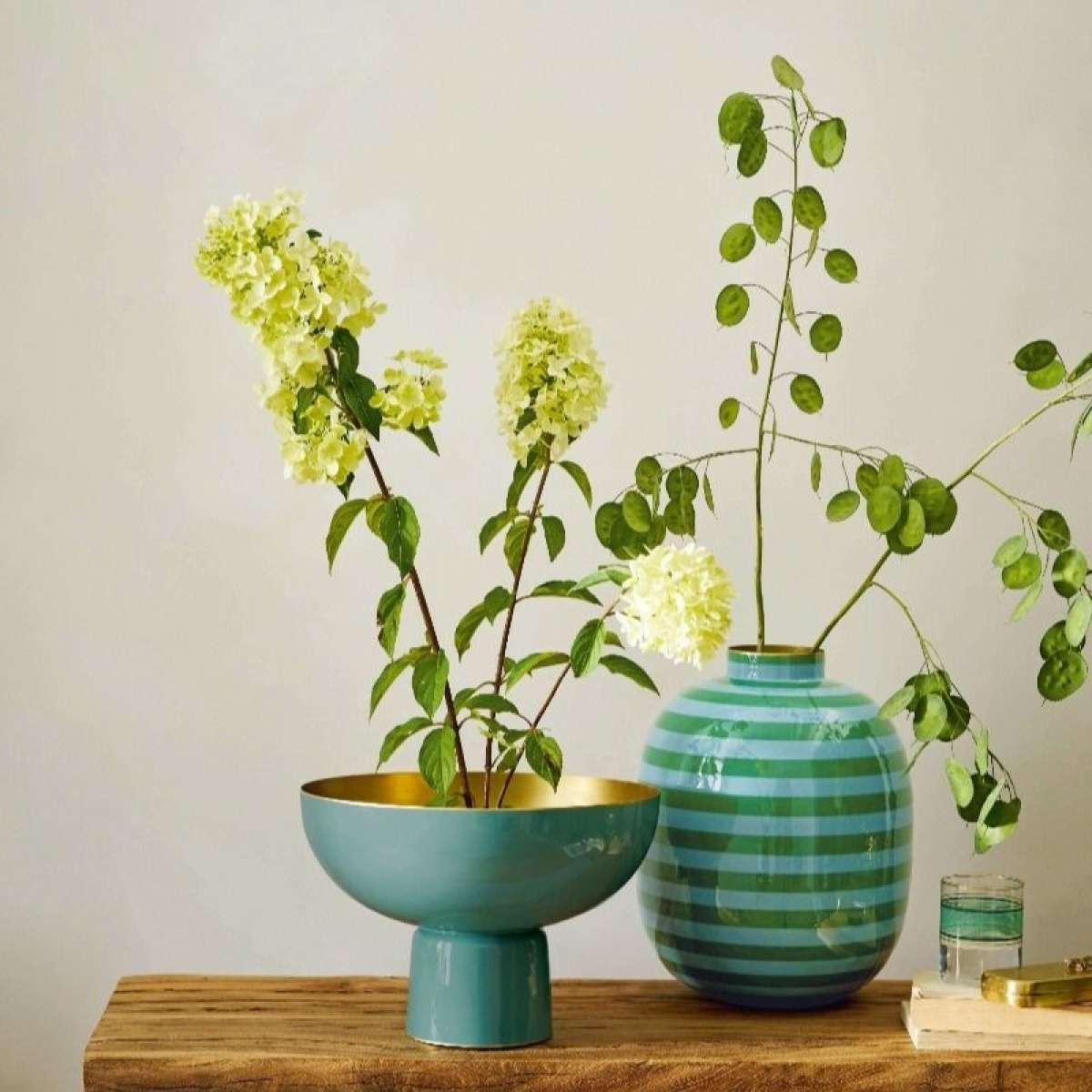 Immagine del prodotto Vaso Metal Stripes 32 cm - 2 Colori | Pip Studio Amsterdam