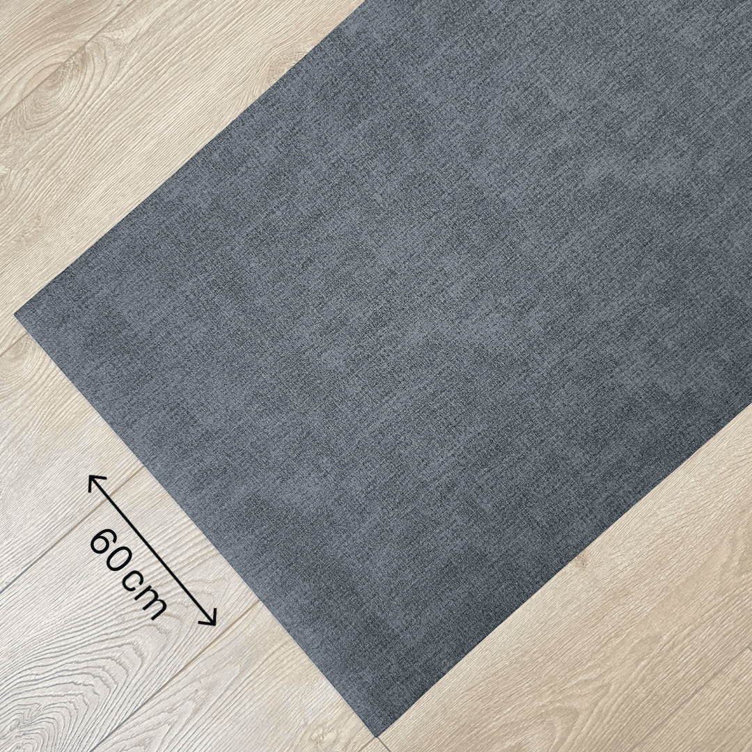 Immagine principale di Tappeto Cucina a metro Melangiato Grigio Scuro in Pvc H 60cm - scegli tu la misu | Pietro Zanetti Home