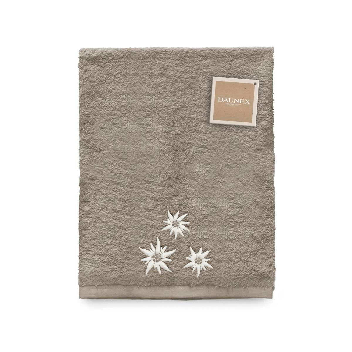 Immagine principale di Telo Doccia ricamato Edelweiss (3 Colori) | Daunex