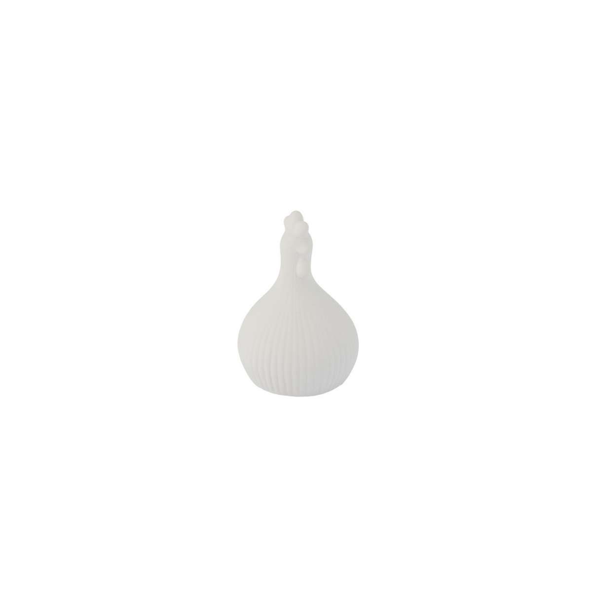 Immagine del prodotto Gallina Kerstin in Ceramica opaca Bianca - 2 Misure | Storefactory