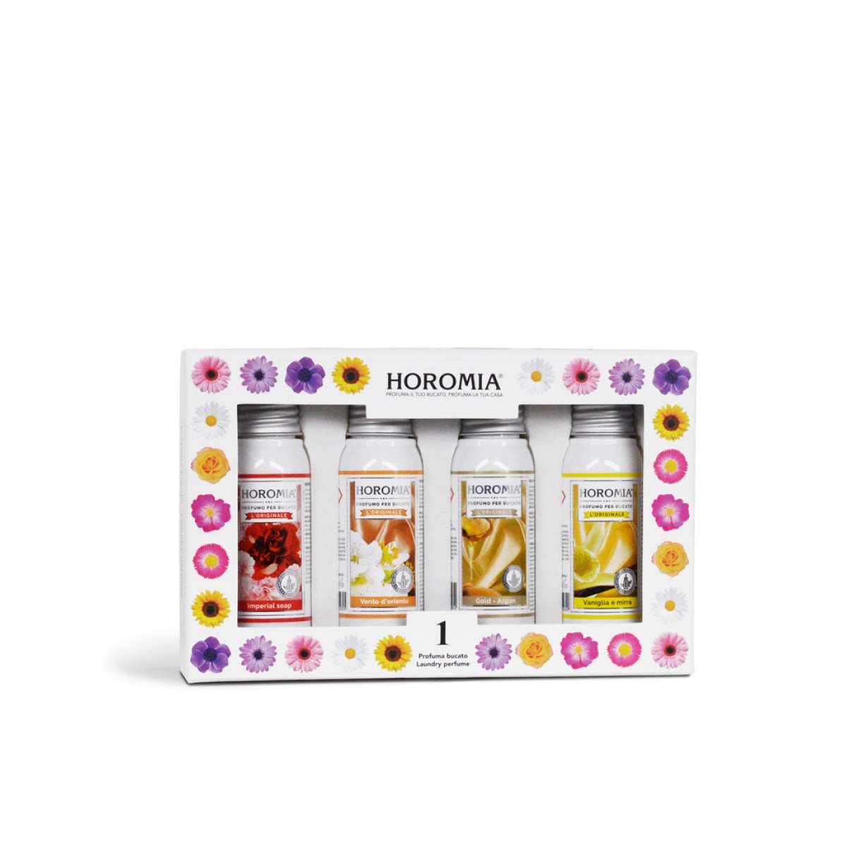 Immagine del prodotto Box 1- 4 Profumatori Bucato da 50 ml | Horomia