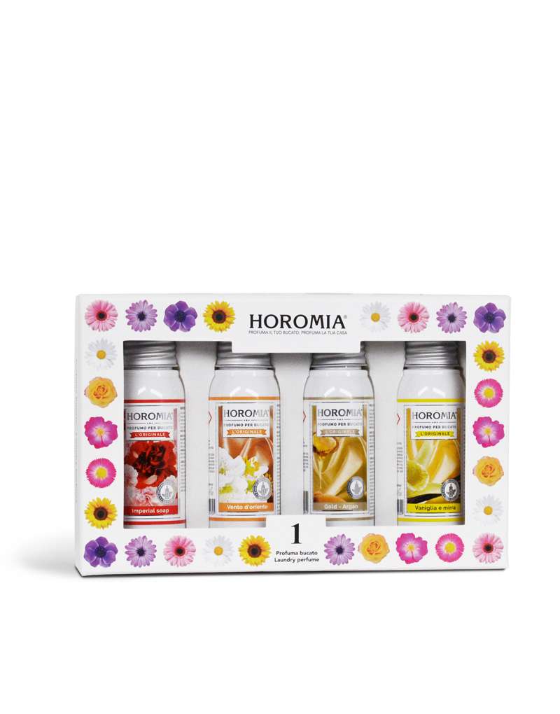 Immagine principale di Box 1- 4 Profumatori Bucato da 50 ml | Horomia