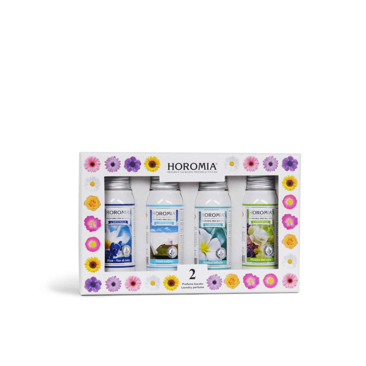 Immagine del prodotto Box 2- 4 Profumatori Bucato da 50 ml | Horomia