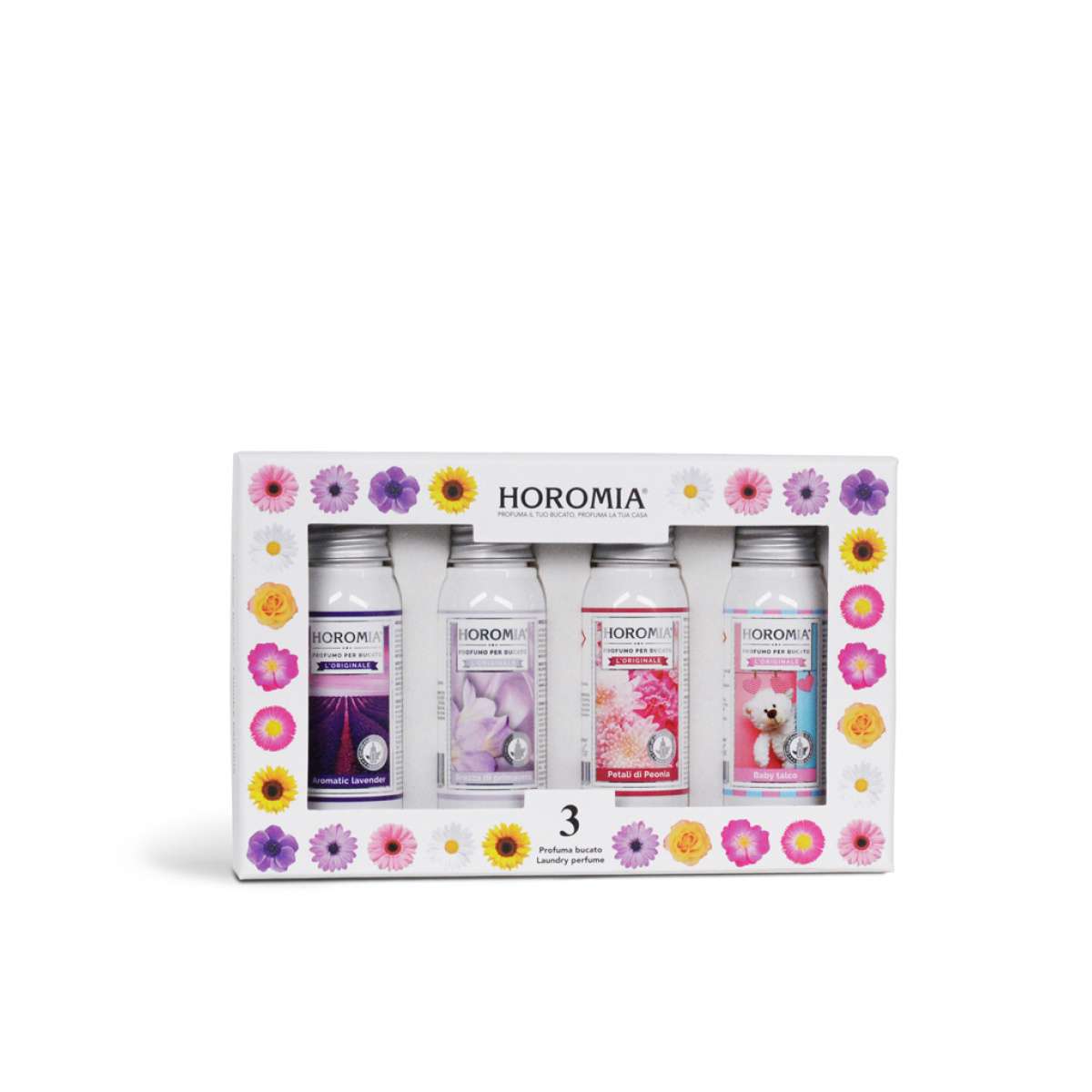 Immagine del prodotto Box 3- 4 Profumatori Bucato da 50 ml | Horomia