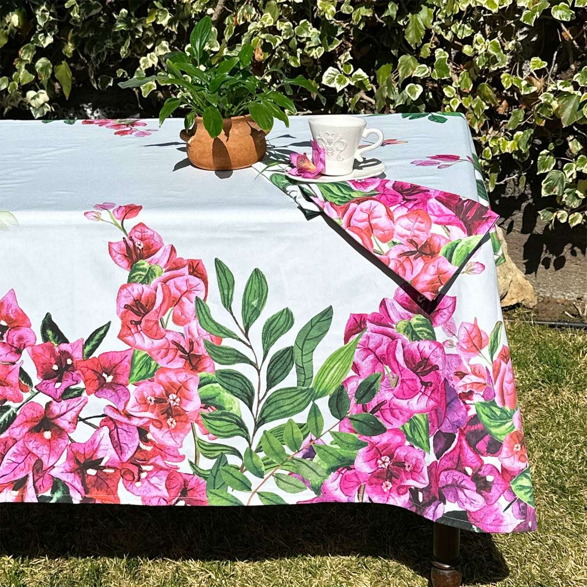 Immagine del prodotto Tovaglia Rettangolare Bougainvillae - 4 Misure | Olivia Home
