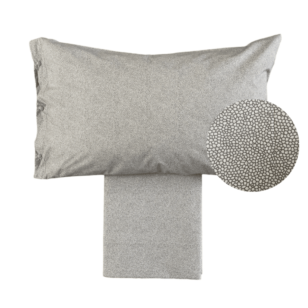 Immagine del prodotto Completo Letto Singolo Benedetta in 100% Cotone (2 Colori) | Pietro Zanetti Home