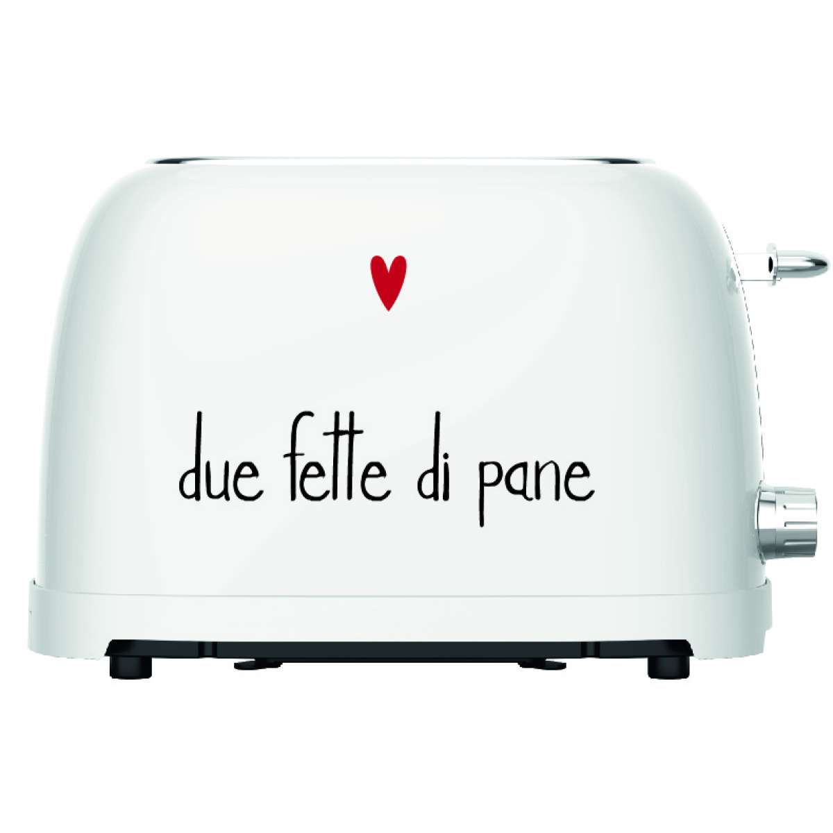 Immagine variante Bianco - Tostapane Due Fette di Pane  - 2 Colori | Simple Day
