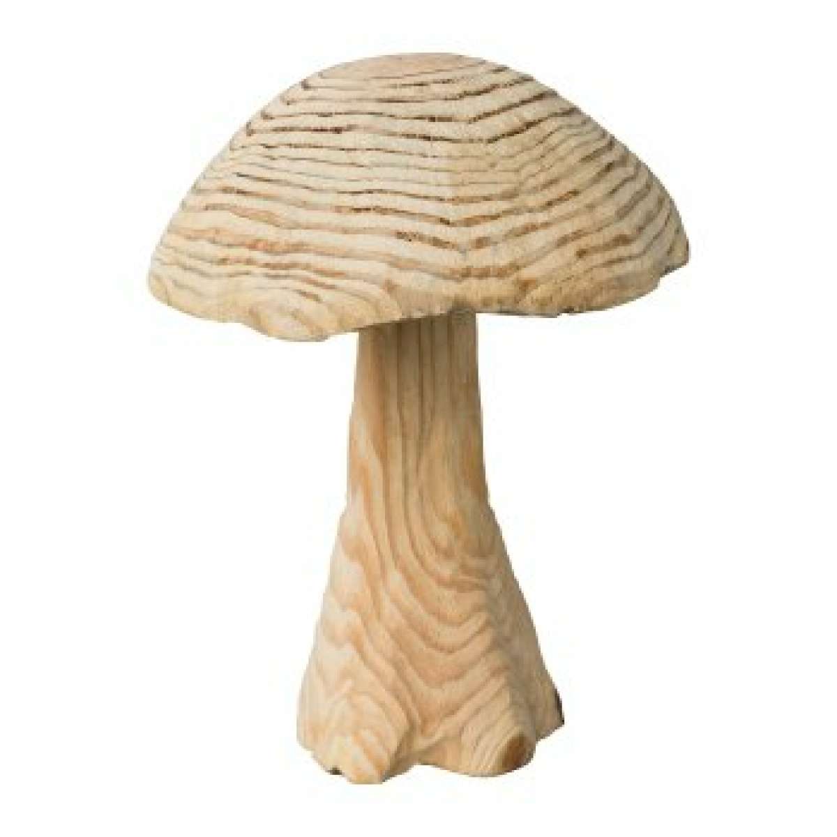 Immagine variante Grande - Fungo Decorativo Paulownia in Legno Naturale (2 Misure) | Gasper since 1965