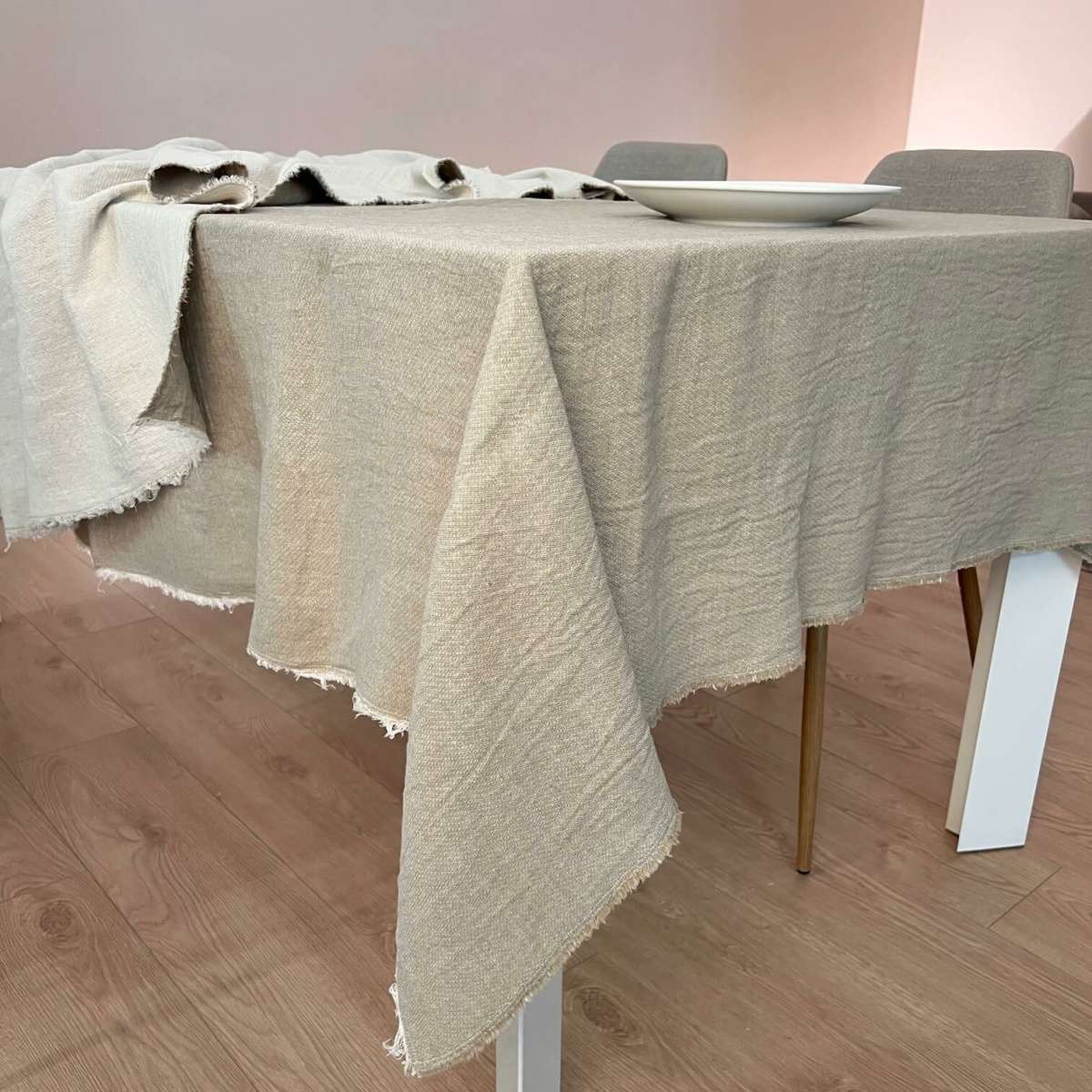Immagine del prodotto Tovaglia Rettangolare Bicolor Arisa 150x180 cm in Cotone No Stiro (9 colori | Govina Biancheria per la Casa