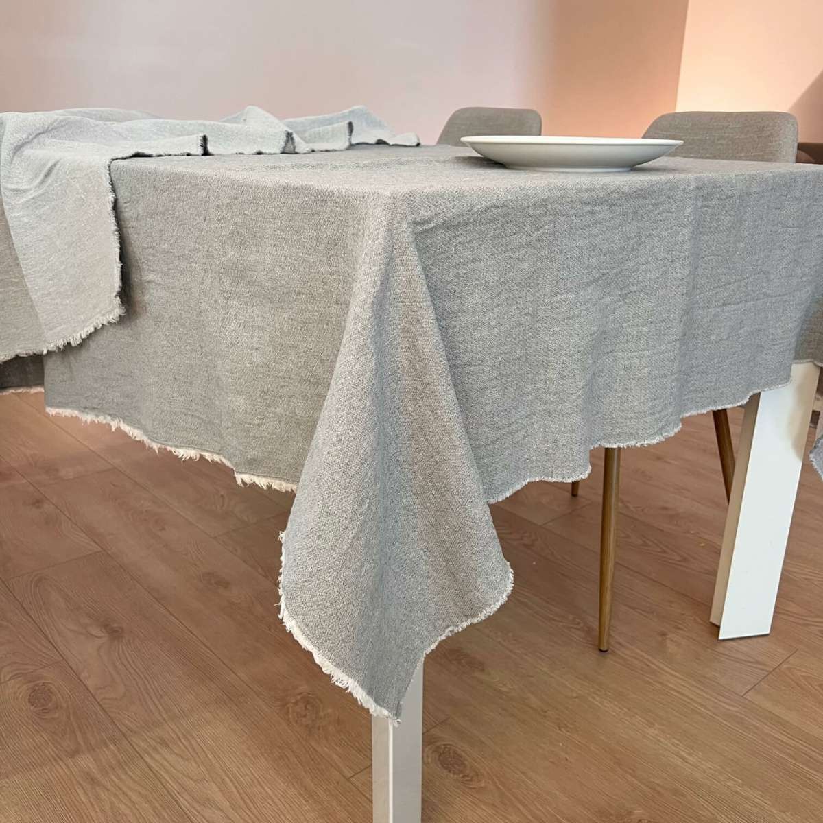 Immagine del prodotto Tovaglia Rettangolare Bicolor Arisa 150x180 cm in Cotone No Stiro (9 colori | Govina Biancheria per la Casa