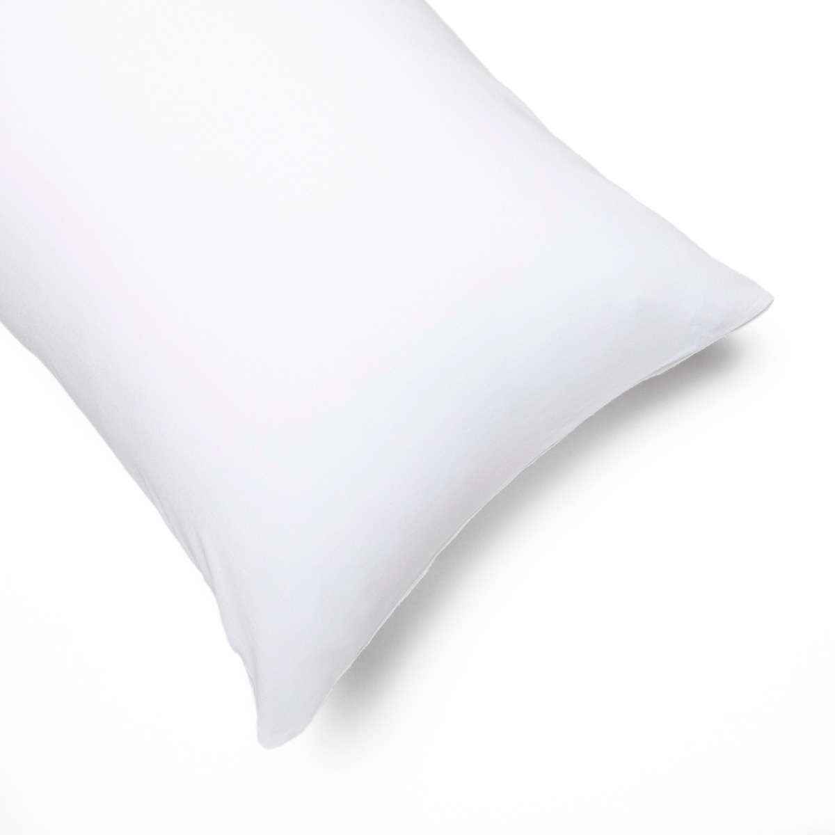 Immagine variante 201 Weiss - Federa per Cuscino con Cerniera in Cotone Jersey Deluxe Elasticizzato (1 fe | Pietro Zanetti Home