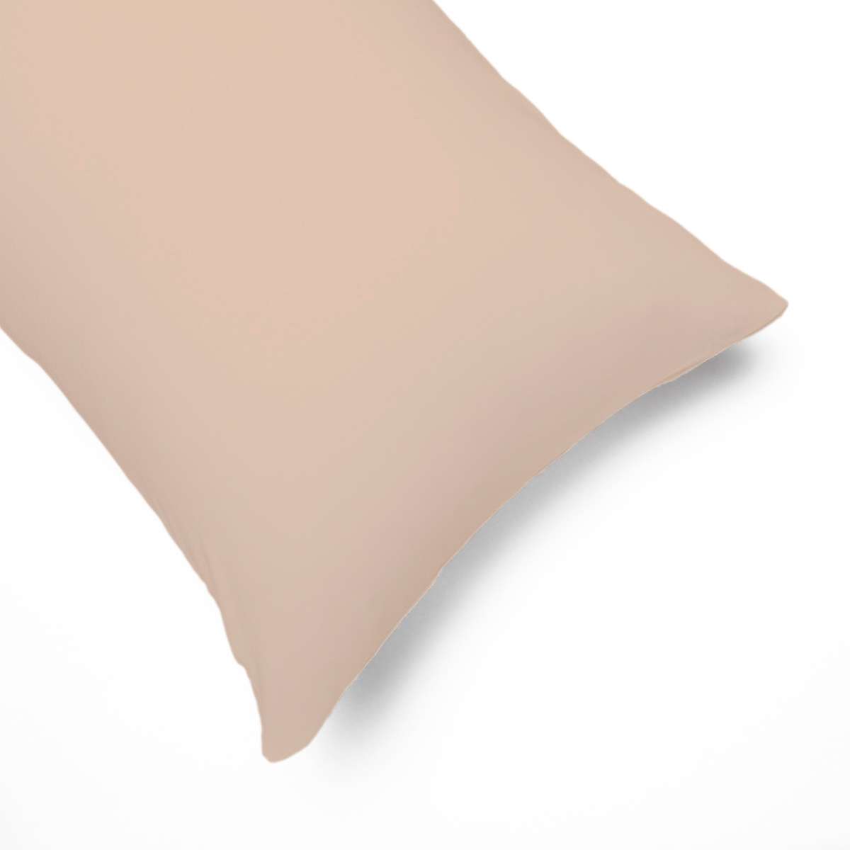 Immagine variante 278 Cappuccino - Federa per Cuscino con Cerniera in Cotone Jersey Deluxe Elasticizzato (1 fe | Pietro Zanetti Home
