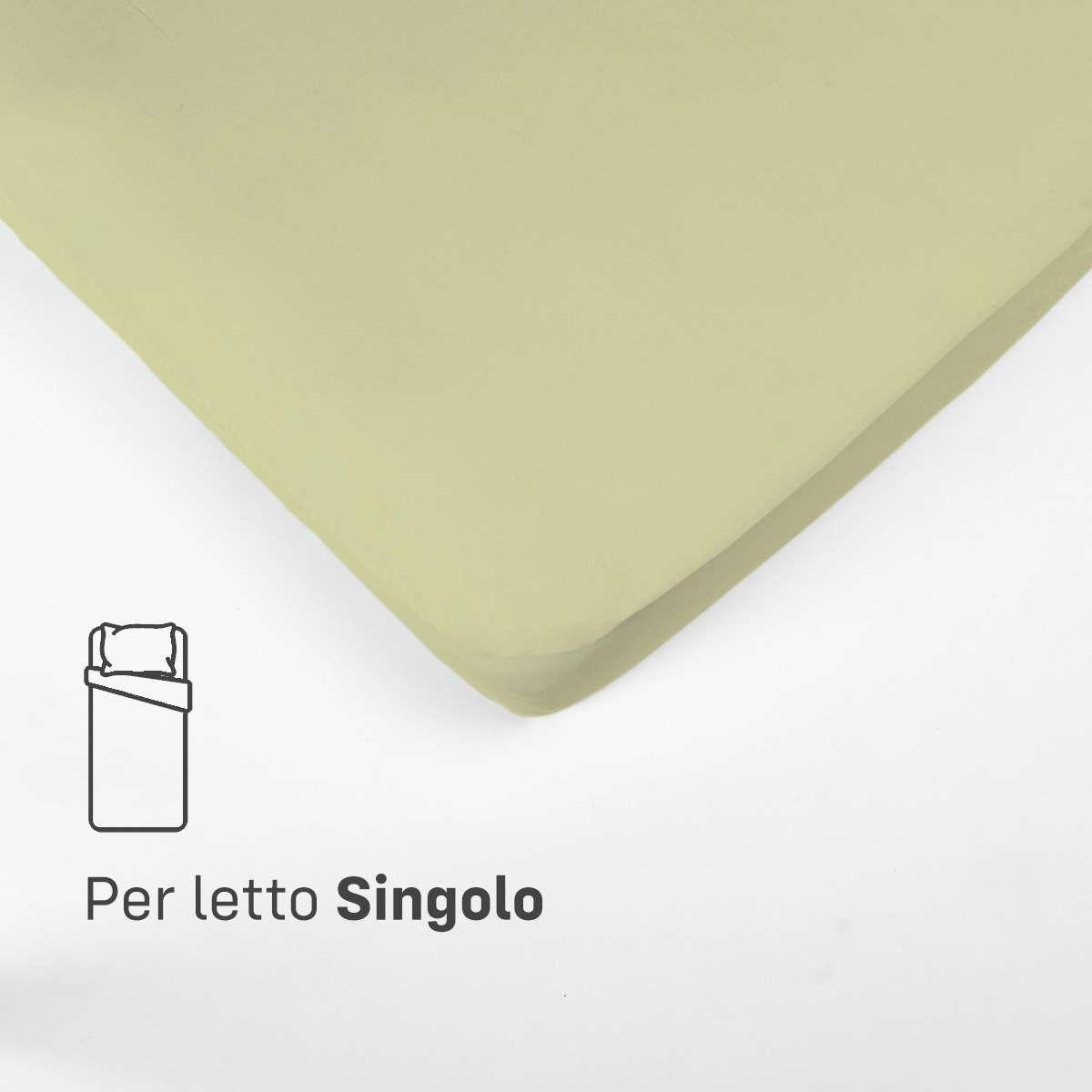 Immagine del prodotto SOPRA in Cotone Jersey Elasticizzato SINGOLO | Pietro Zanetti Home