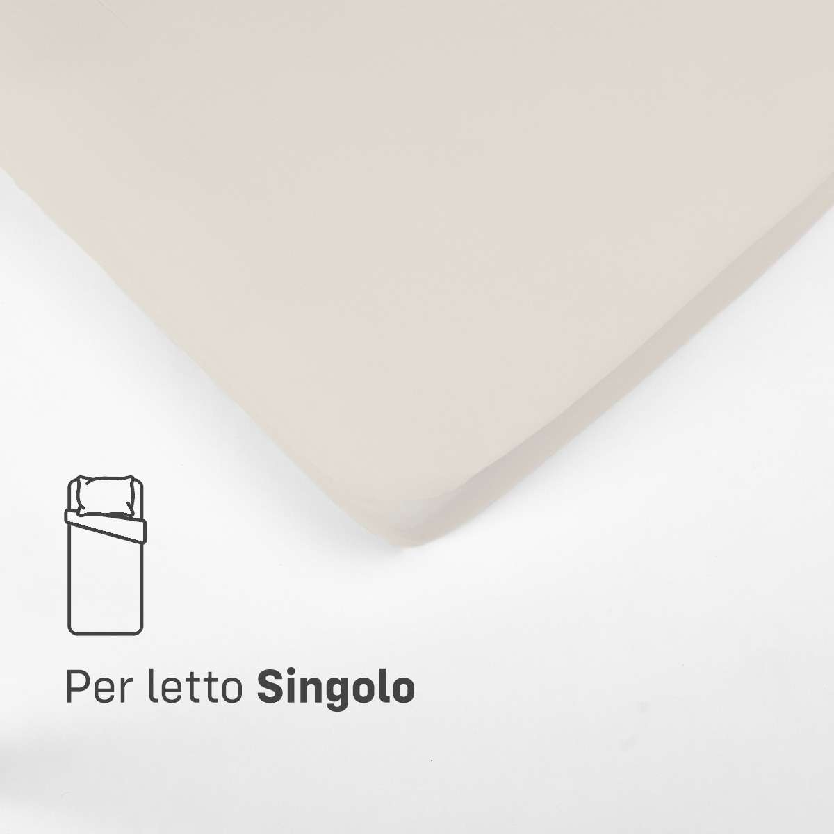 Immagine del prodotto SOPRA in Cotone Jersey Elasticizzato SINGOLO | Pietro Zanetti Home