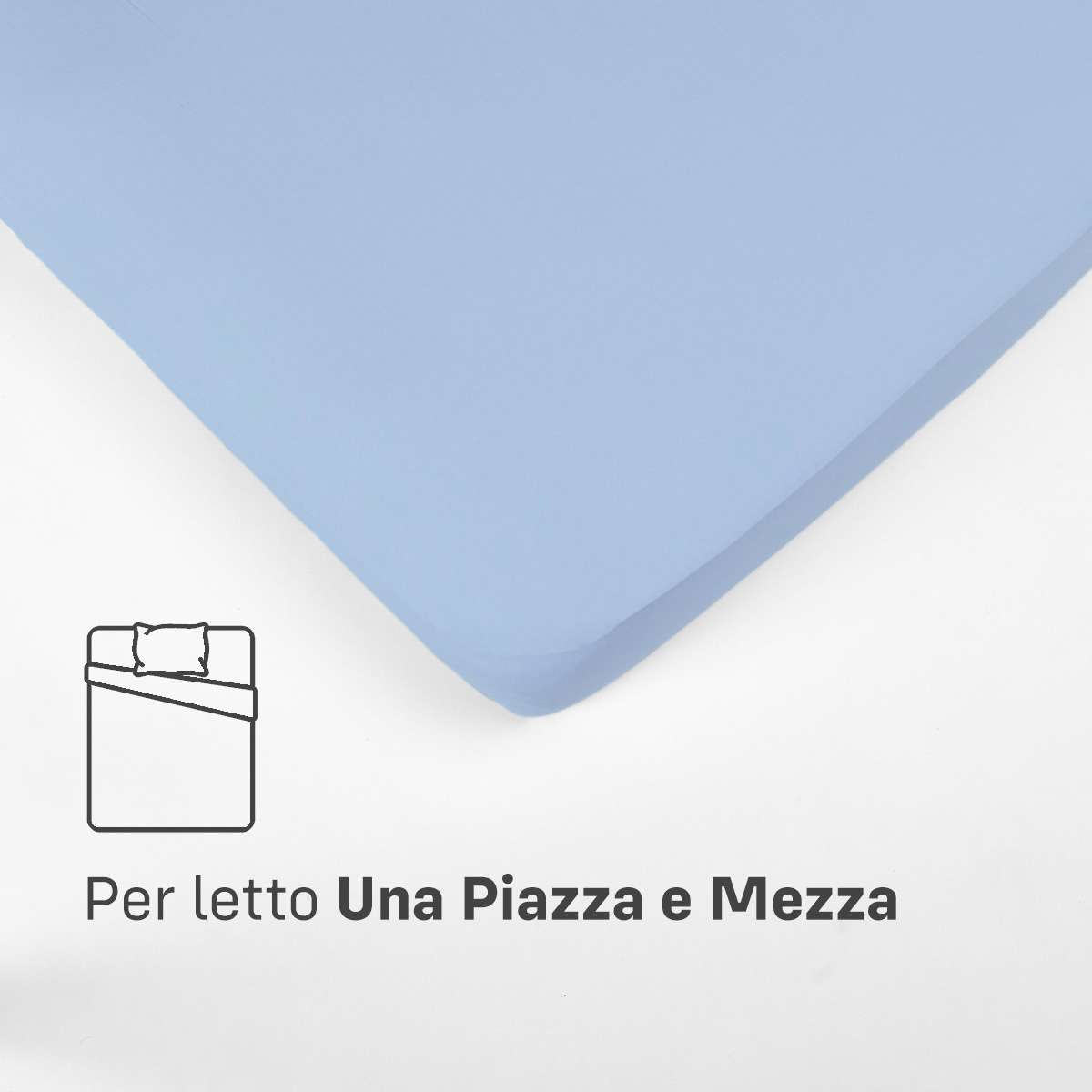 Immagine del prodotto SOPRA in Cotone Jersey Elasticizzato UNA PIAZZA E MEZZA | Pietro Zanetti Home