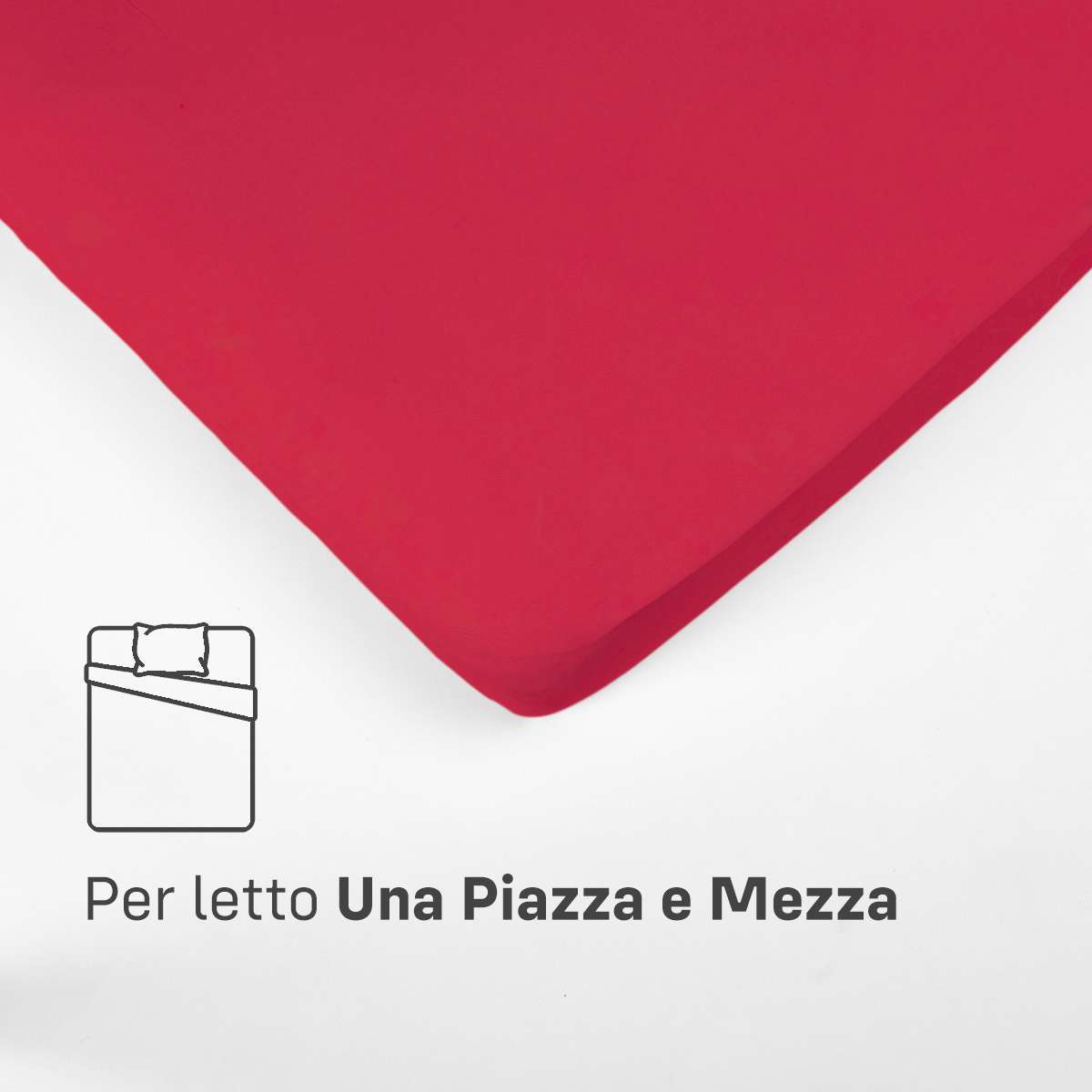 Immagine del prodotto SOPRA in Cotone Jersey Elasticizzato UNA PIAZZA E MEZZA | Pietro Zanetti Home