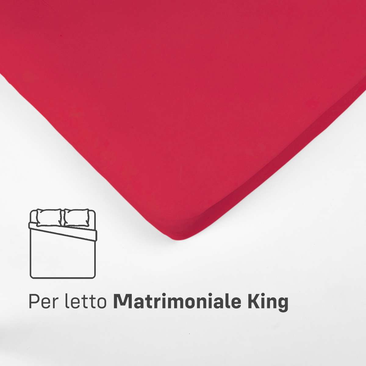 Immagine del prodotto SOPRA in Cotone Jersey Elasticizzato MATRIMONIALE KING | Pietro Zanetti Home