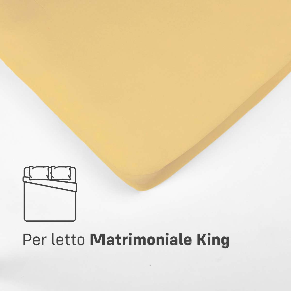 Immagine del prodotto SOPRA in Cotone Jersey Elasticizzato MATRIMONIALE KING | Pietro Zanetti Home