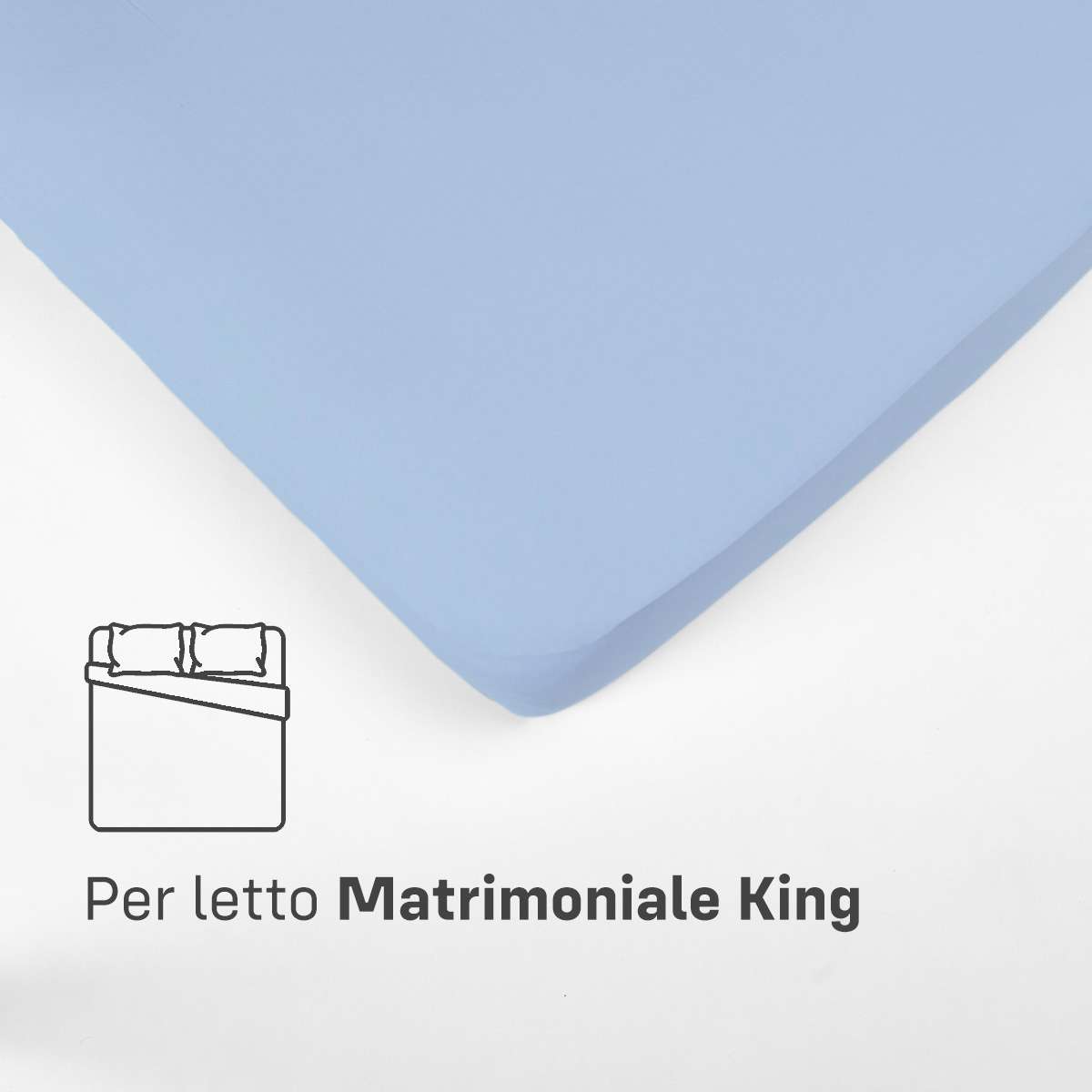 Immagine del prodotto SOPRA in Cotone Jersey Elasticizzato MATRIMONIALE KING | Pietro Zanetti Home