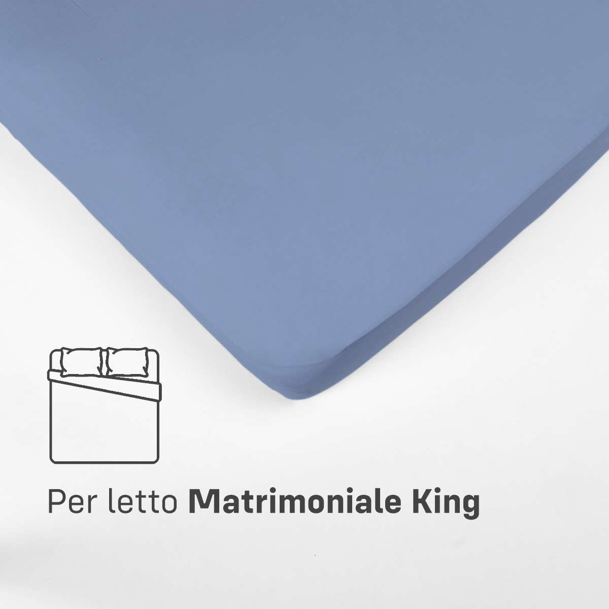 Immagine del prodotto SOPRA in Cotone Jersey Elasticizzato MATRIMONIALE KING | Pietro Zanetti Home