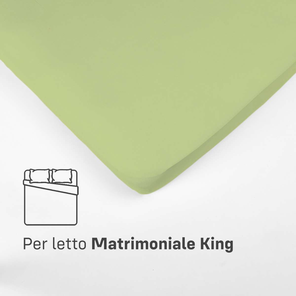 Immagine del prodotto SOPRA in Cotone Jersey Elasticizzato MATRIMONIALE KING | Pietro Zanetti Home
